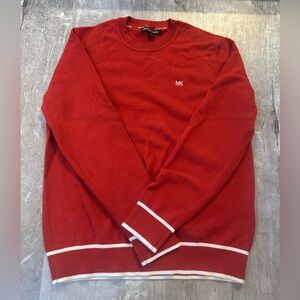 Michael Kors Red Crewneck Sweater for Men